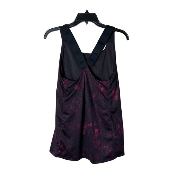 1842. CHAMPION DUODRY CRISS CROSS BACK ATHLETIC TOP BUILT IN SHELF BRA SIZE LG - Picture 6 of 9